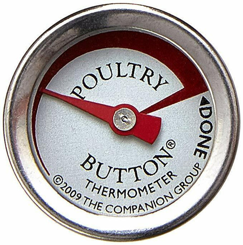 Charcoal Companion Poultry Button Re-Usable Thermometer