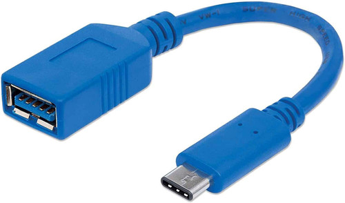 Câble USB-C vers USB-A rétractable 80 cm, USB-C