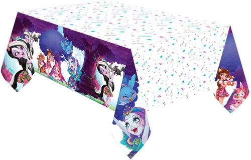 Enchantimals Plastic Party Table Cover 96" X 54" (137cm X 243cm)