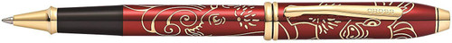 Cross Townsend Chinese Year of the Pig 2019 Red Laquer Rollerball Pen Blister