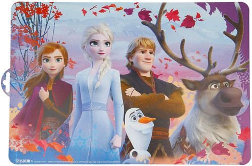 Disney Frozen II Enchanted Forest Place Mat 40cm (16") X 30cm (12") Twin Pack