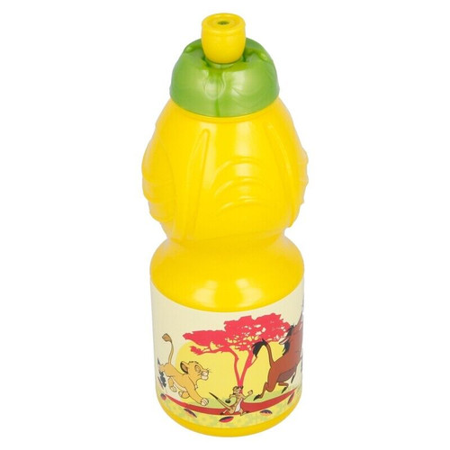 Disney Lion King Classic Small 350ml Plastic Drinking Bottle Yellow