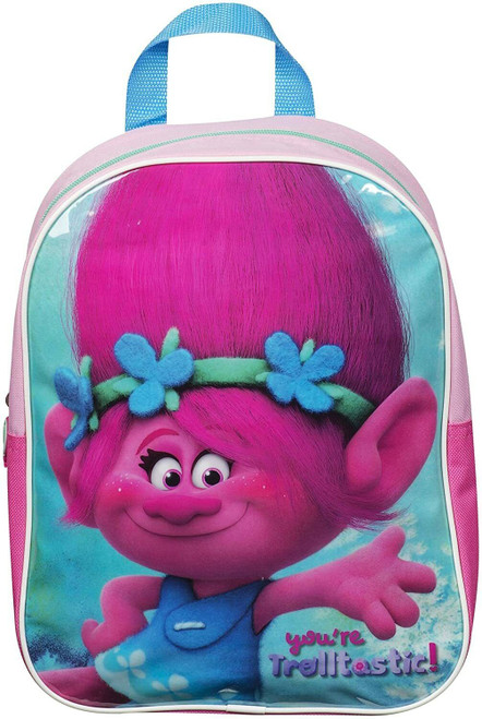 Trolls Shiny Front Light Bacpack Featuring Poppy