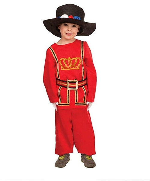 Boys Beefeater Fancy Dress Costume Large