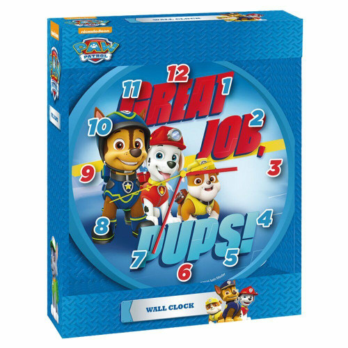 Paw Patrol Battery Operated Wall Clock