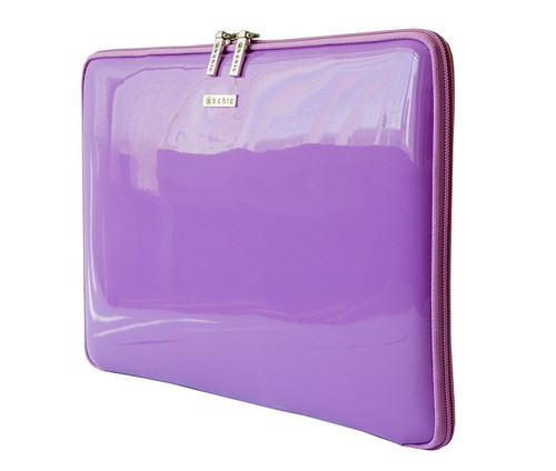 Abchic Slim Lilac Patent Italian Sleeve Case For Apple Mac Book Air 11"