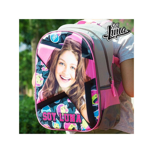 Soy Luna Large 3D School Backpack 40cm (16") X 33cm (13")