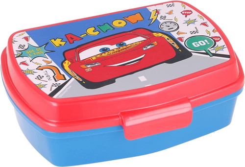Disney Cars 'Race Ready'  Small Sandwich Lunch Box and Tumbler