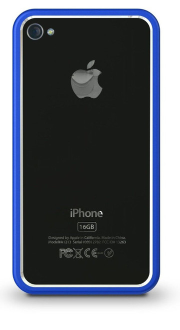 Xtrememac Thin Borders Light Aluminium Border for iPhone 4S and 4 IPP-BO5