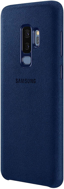 Original Samsung Alcantara Cover for Galaxy S9+ Blue EF-XG965ALEGWW