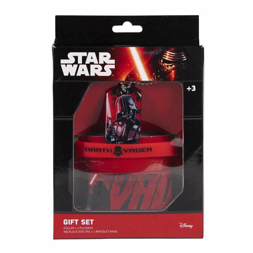 Star Wars Darth Vader Gift Set Dog Tag and 2 Bracelet Bands