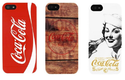 Coca-Cola Licensed Hard Shell Protective Cover for iPhone 5 / 5S