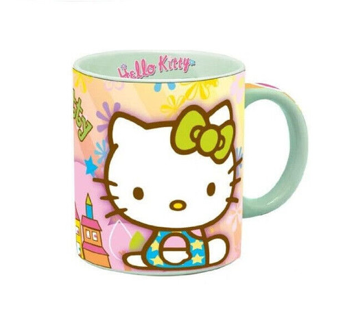 Hello Kitty Medium Bright Colours Ceramic Mug in a Box