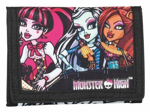 Monster High Tri-Fold Wallet with Coin Compartment