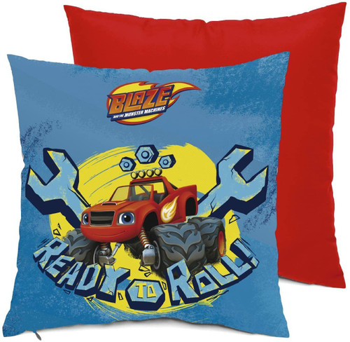 Blaze and the Monster Machines Polyester Filled Cushion 35cm X 35cm (14" X 14")