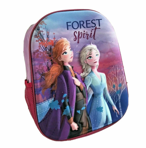 Disney Frozen II 'Forest Spirit' 3D Backpack 13" X 11" (33cm x 28cm)