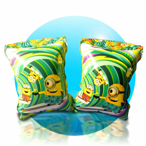 Minions Despicable Me Inflatable Water Wing Swimming Armbands (Age 3 - 6)