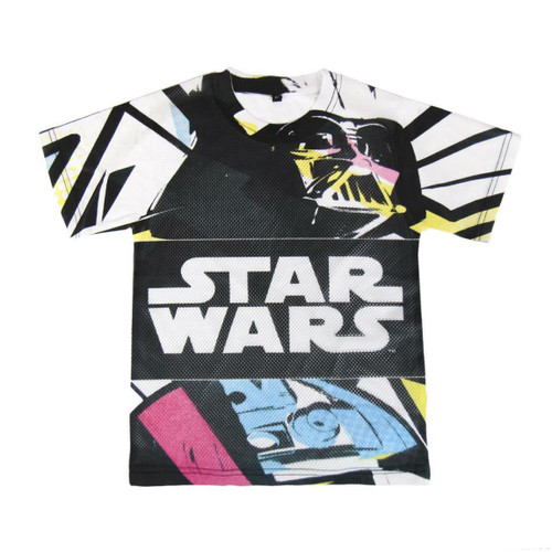 Star Wars Boys 3D Mesh Style T-Shirt