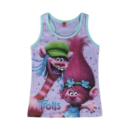 Trolls Vest T-Shirt 100% Cotton