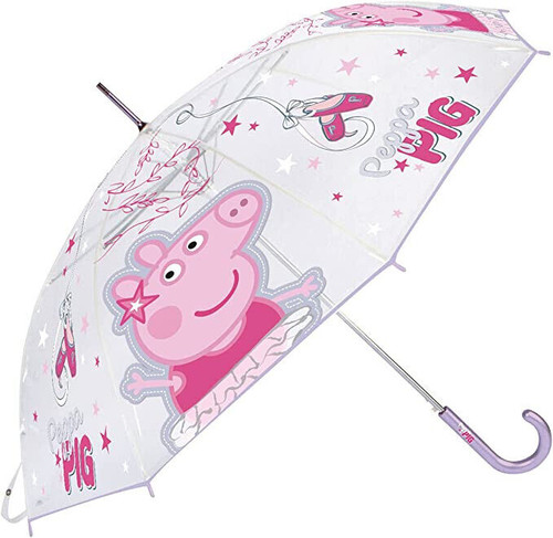 Peppa Pig Girls Umbrella 66cm (26") Purple Handle