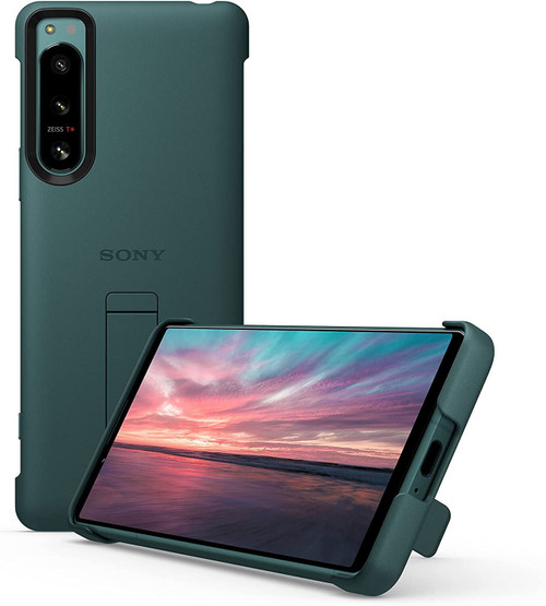 Sony Style Cover Stand for Xperia 5 IV Green Case XQZ-CBCQ