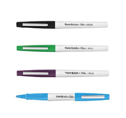 Paper Mate Flair Bold Bullet Tip 1.2mm Felt Tip Pen