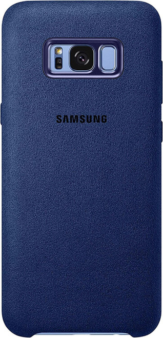 Original Samsung Alcantara Cover for Galaxy S8+ Blue