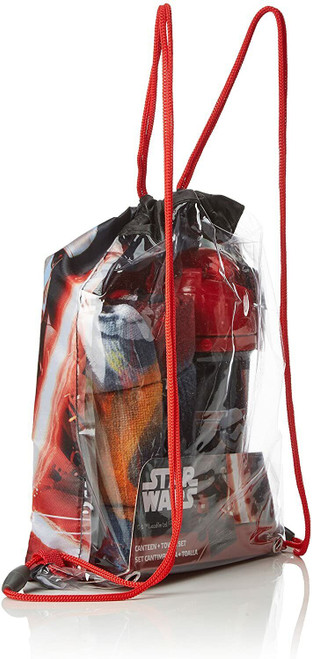 12 X Star Wars Beach Sets with Towel and Drinks Bottle in Drawstring Bag