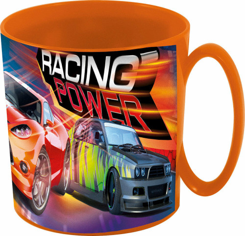 24 X Racing Power 350ml Plastic Mugs Microwave Compatible