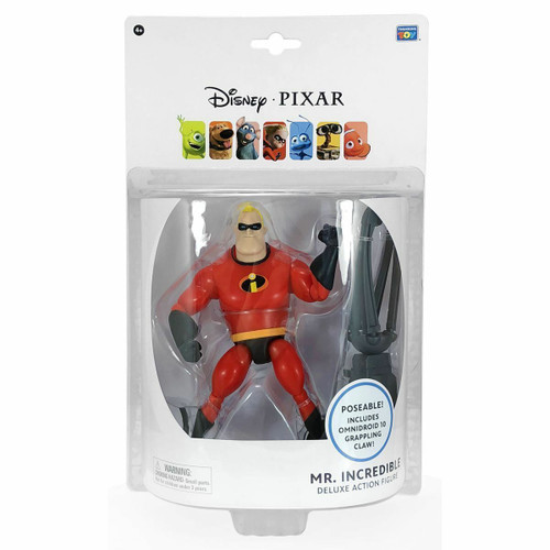 10 X Disney Pixar Mr Incredible 6" Action Figures with Grappling Claw
