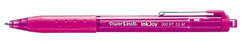 100 X Paper Mate Inkjoy 300RT 1.0mm Medium Retractable Ballpoint Pens