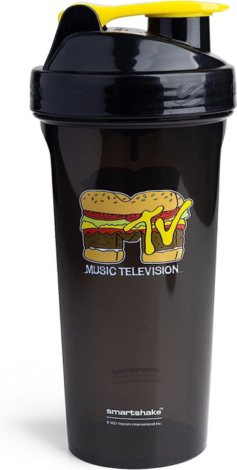 Smartshake Lite MTV Hamburger Shaker Bottle