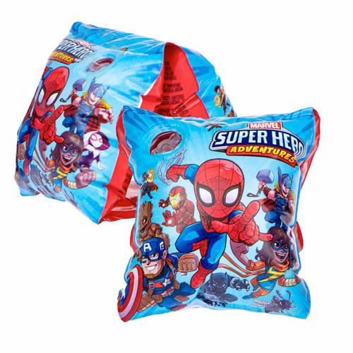 Marvel Super Hero Adventures Inflatable Water Wing Swimming Armbands 