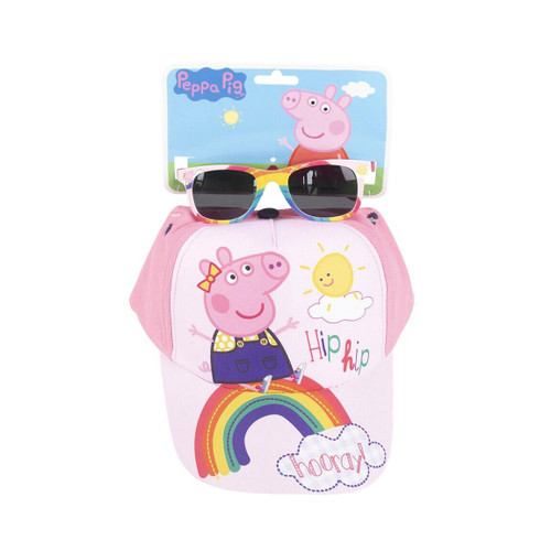 Peppa Pig One Size Baseball Cap with Sunglasses