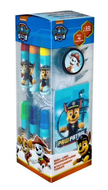 Paw Patrol Stationery Kit with 6 Pieces and Holder - Big White Rabbit.ie