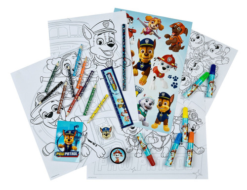 Paw Patrol Stationery Kit Tower with 35 Seperate Items