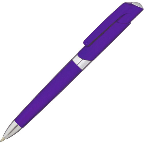 10 Pack of Cosmos Retractable Ballpoint Pens Metallic Purple Black Ink
