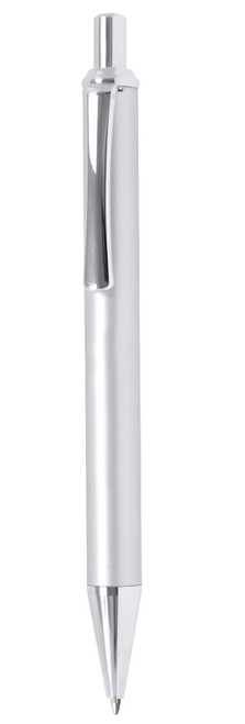 Cosmopolitan Retractable Ballpoint Pen Silver with Chrome Black Ink