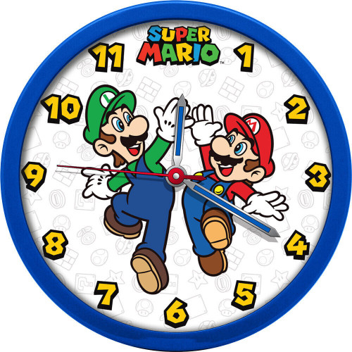 Super Mario Battery Operated Wall Clock
