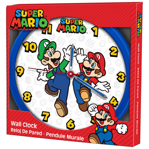 Super Mario Battery Operated Wall Clock