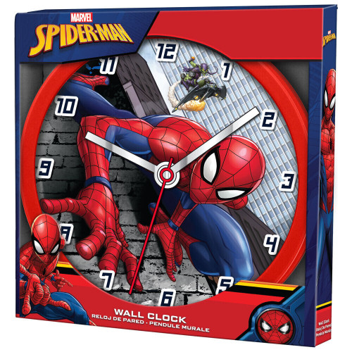 Spiderman Battery Operated Wall Clock