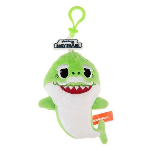 Baby Shark Plush Keyring Coin Purse with Small Zipped Pocket 5 Styles.