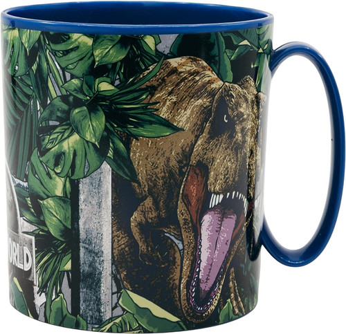 Jurassic World 350ml Plastic Mug Microwave Compatible