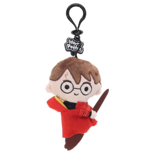 Harry Potter Character Plush Keyrings Harry with Broom