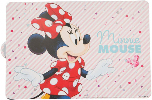 Twin Pack of Minnie Mlouse Electric Doll Place Mats 40cm (16") X 28cm (11")
