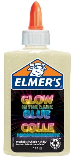 Elmer's Glow in the Dark Liquid Glue Natural Colour 147ml