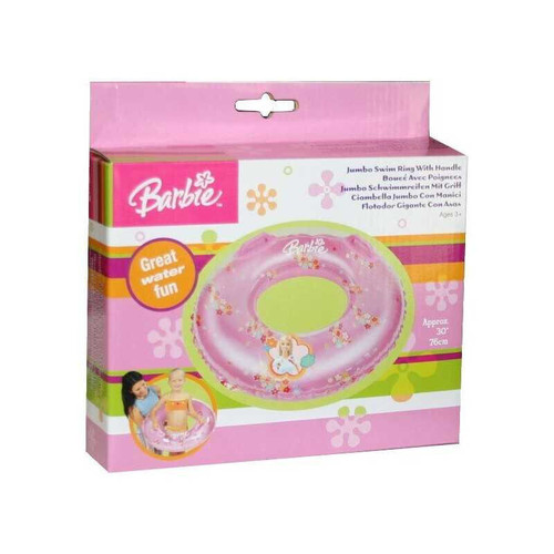 Barbie Jumbo Swimming Ring with Handles 76cm (30")