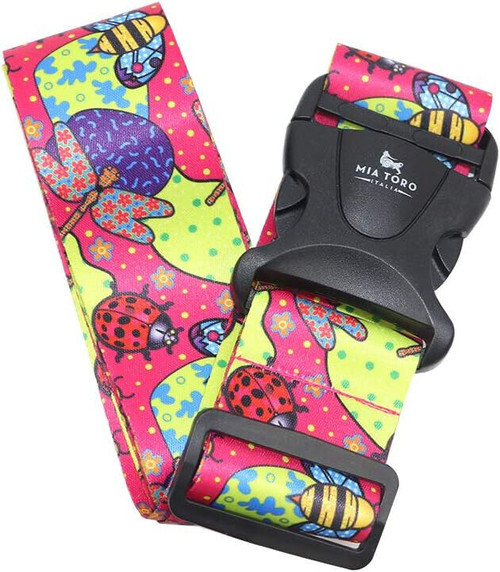 Mia Toro Luggage Strap One Size 90 - 105cm Allegra Printing