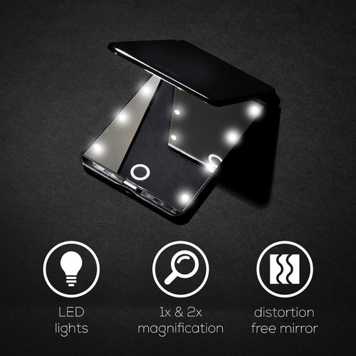 Envie LED Make Up Mirror with 8 Bright LED Lights