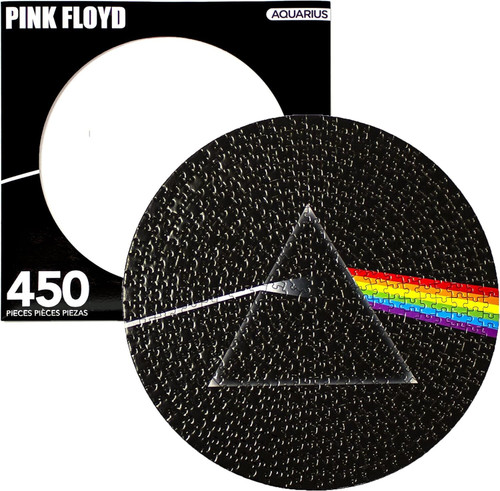 Pink Floyd Dark Side of the Moon Record Disc Puzzle (450 Piece Jigsaw Puzzle)